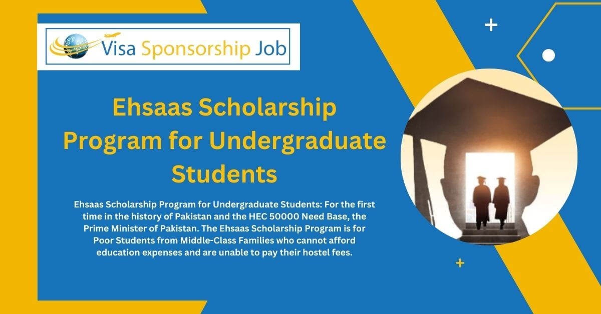 Ehsaas Scholarship Program for Undergraduate Students