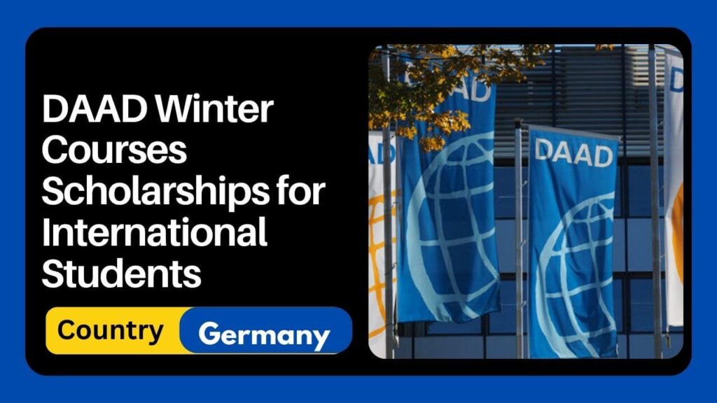 DAAD Winter Courses Scholarships for International Students