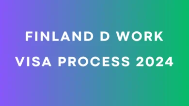 Finland D Work Visa Process