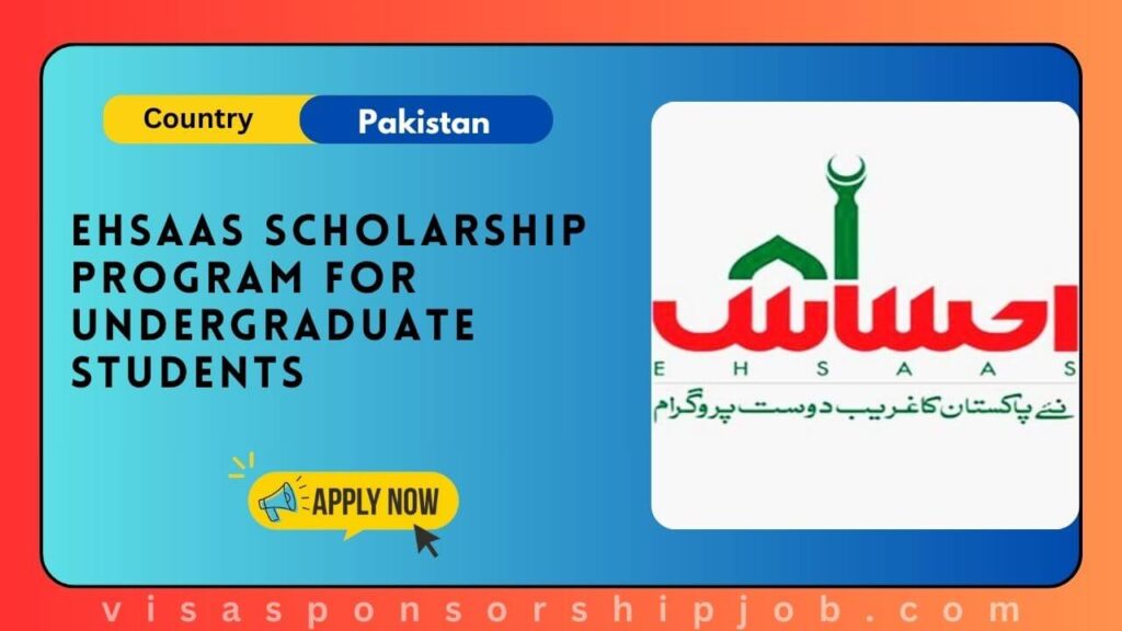 Ehsaas Scholarship Program for Undergraduate Students