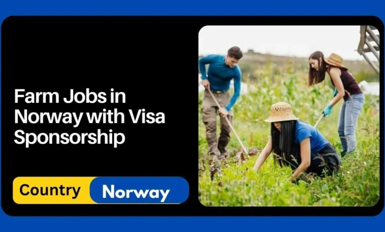 Farm Jobs in Norway with Visa Sponsorship