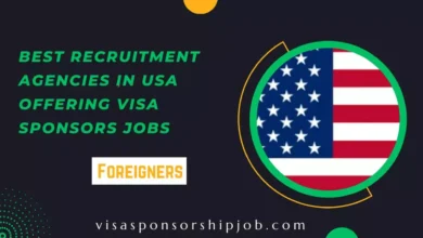 Best Recruitment Agencies in USA Offering Visa Sponsors Jobs