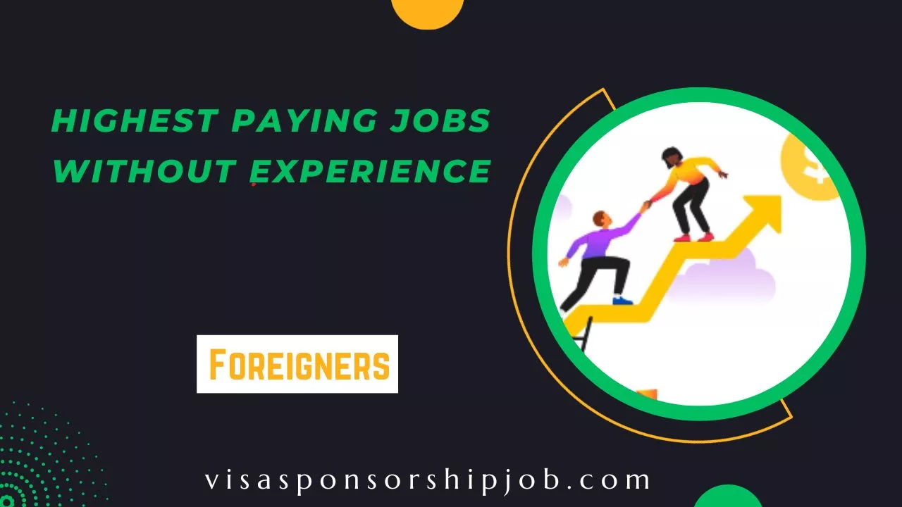 Highest Paying Jobs Without Experience 2024 Apply Now
