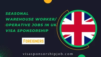 Seasonal Warehouse Worker Operative Jobs in UK Visa Sponsorship