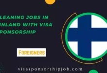 Cleaning Jobs in Finland with Visa Sponsorship