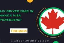 Taxi Driver Jobs in Canada Visa Sponsorship