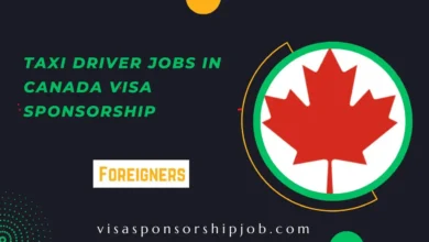 Taxi Driver Jobs in Canada Visa Sponsorship