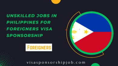 Unskilled Jobs in Philippines for Foreigners Visa Sponsorship
