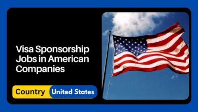 Visa Sponsorship Jobs in American Companies