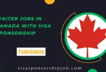 Waiter Jobs in Canada with Visa Sponsorship