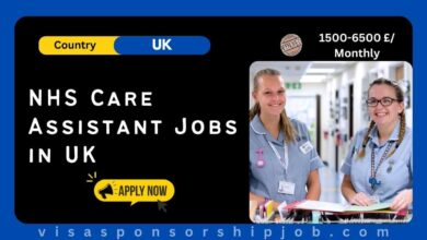 NHS Care Assistant Jobs in UK