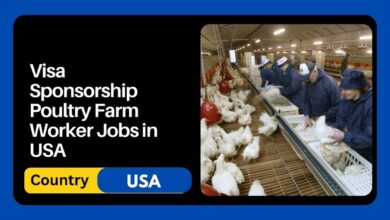 Visa Sponsorship Poultry Farm Worker Jobs in USA