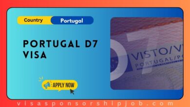 Portugal D7 VISA