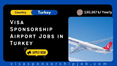 Visa Sponsorship Airport Jobs in Turkey
