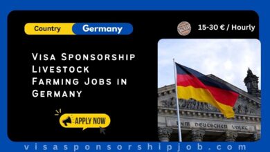 Visa Sponsorship Livestock Farming Jobs in Germany
