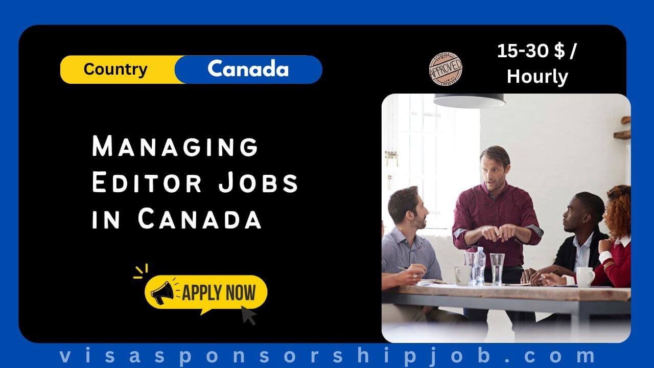 Managing Editor Jobs in Canada