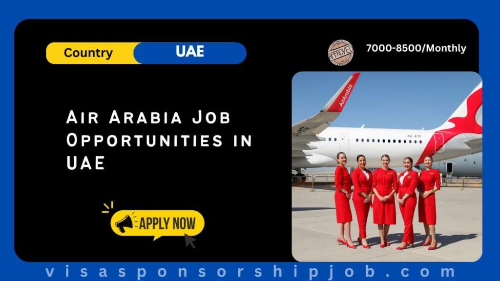 Air Arabia Job Opportunities in UAE