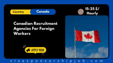 Canadian Recruitment Agencies For Foreign Workers