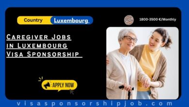 Caregiver Jobs in Luxembourg Visa Sponsorship
