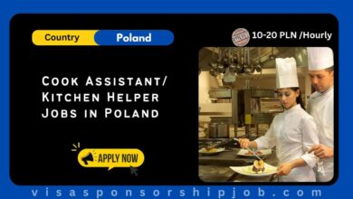 Cook Assistant/ Kitchen Helper Jobs in Poland