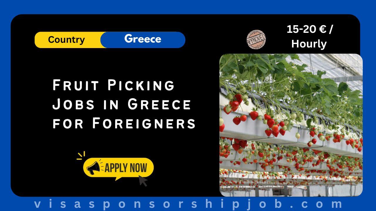 Fruit Picking Jobs in Greece for Foreigners