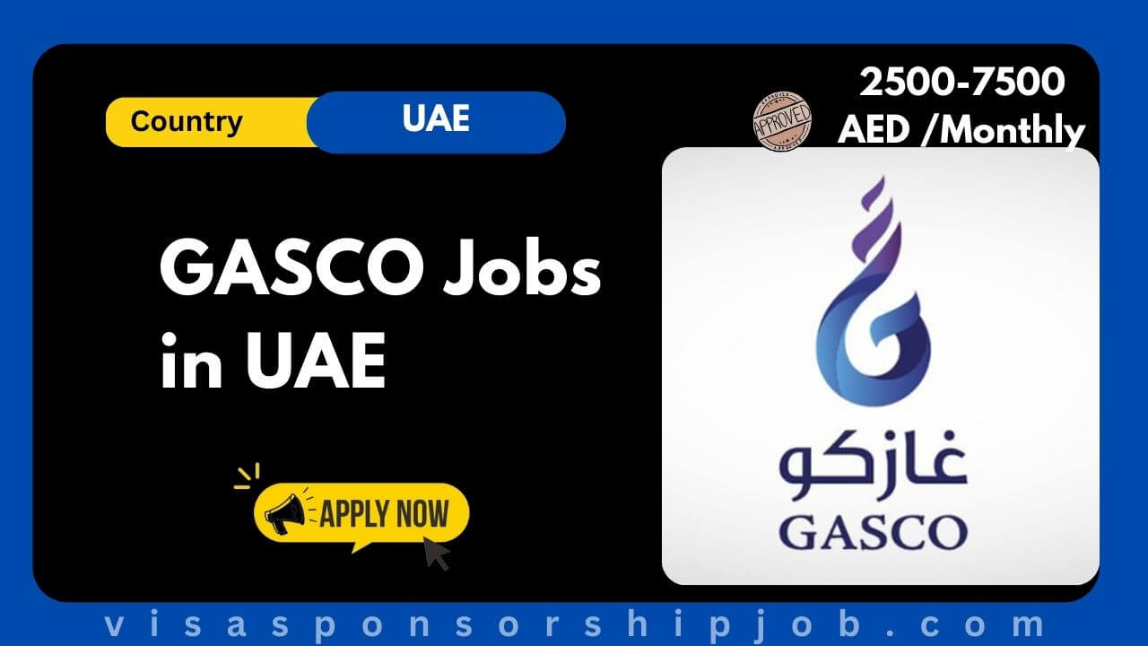 GASCO Jobs in UAE