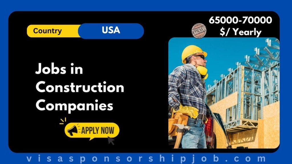 Jobs in Construction Companies