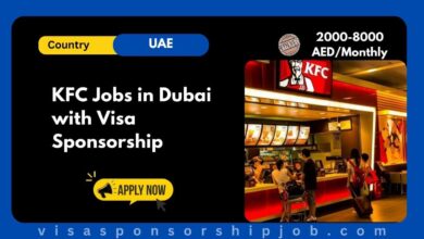 KFC Jobs in Dubai with Visa Sponsorship