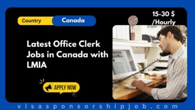 Latest Office Clerk Jobs in Canada with LMIA