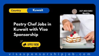 Pastry Chef Jobs in Kuwait with Visa Sponsorship