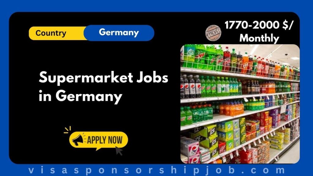 Supermarket Jobs in Germany