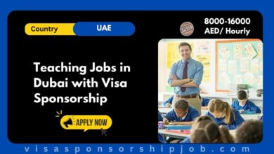 Teaching Jobs in Dubai with Visa Sponsorship