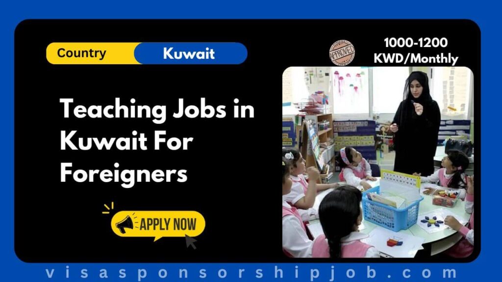 Teaching Jobs in Kuwait For Foreigners