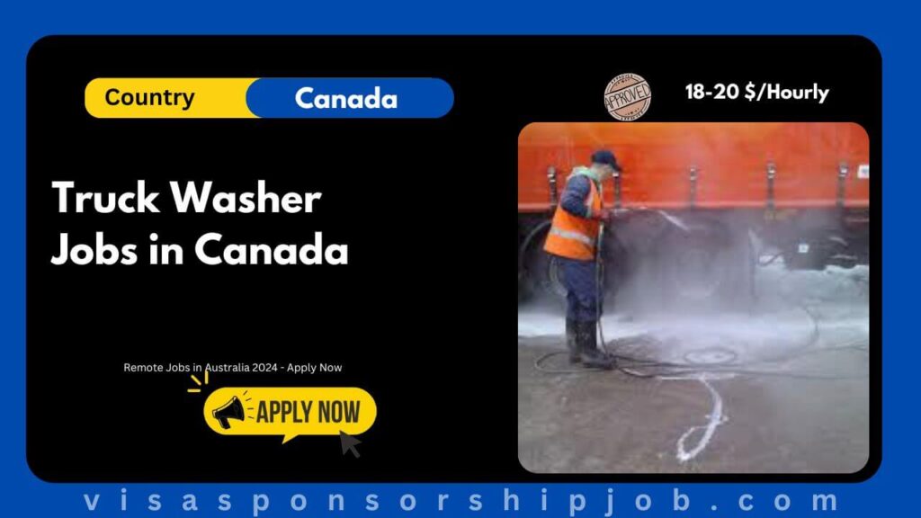 Truck Washer Jobs in Canada