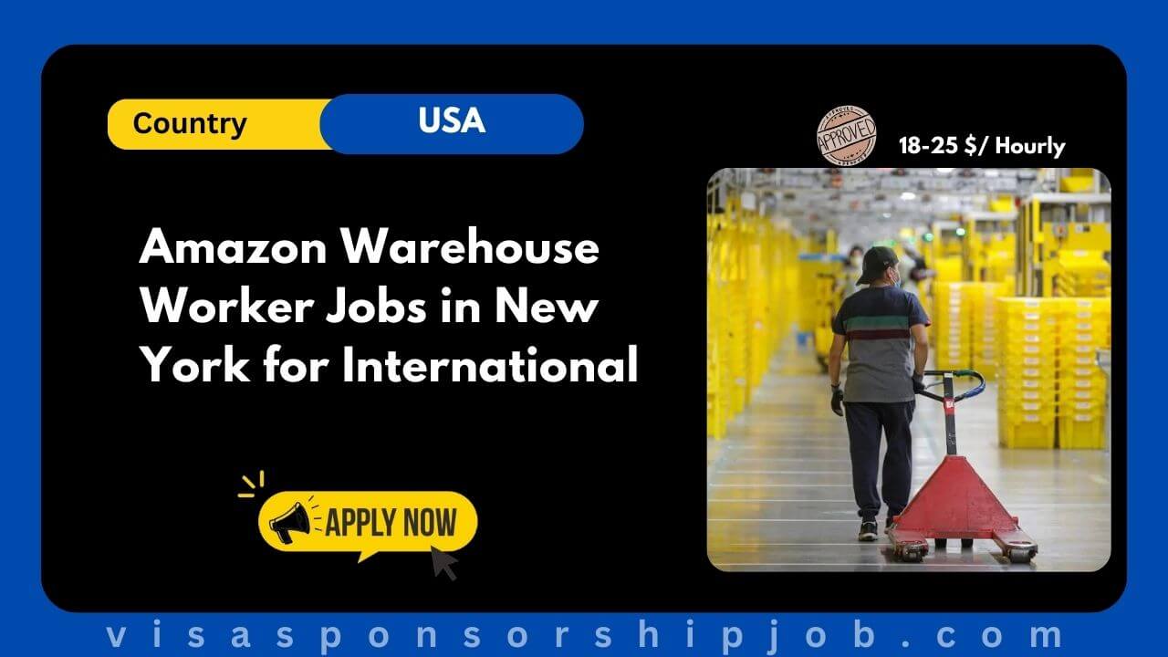 Amazon Warehouse Worker Jobs in New York for International