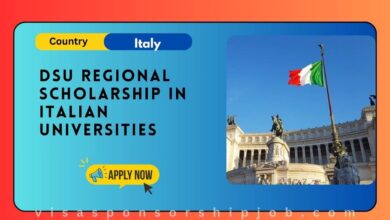 DSU Regional Scholarship in Italian Universities