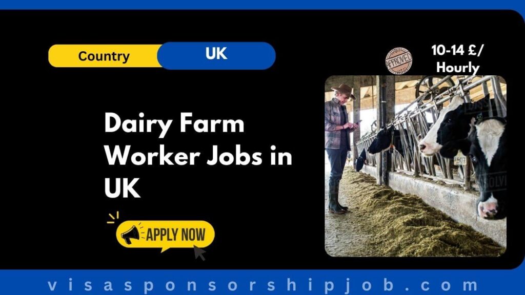 Dairy Farm Worker Jobs in UK