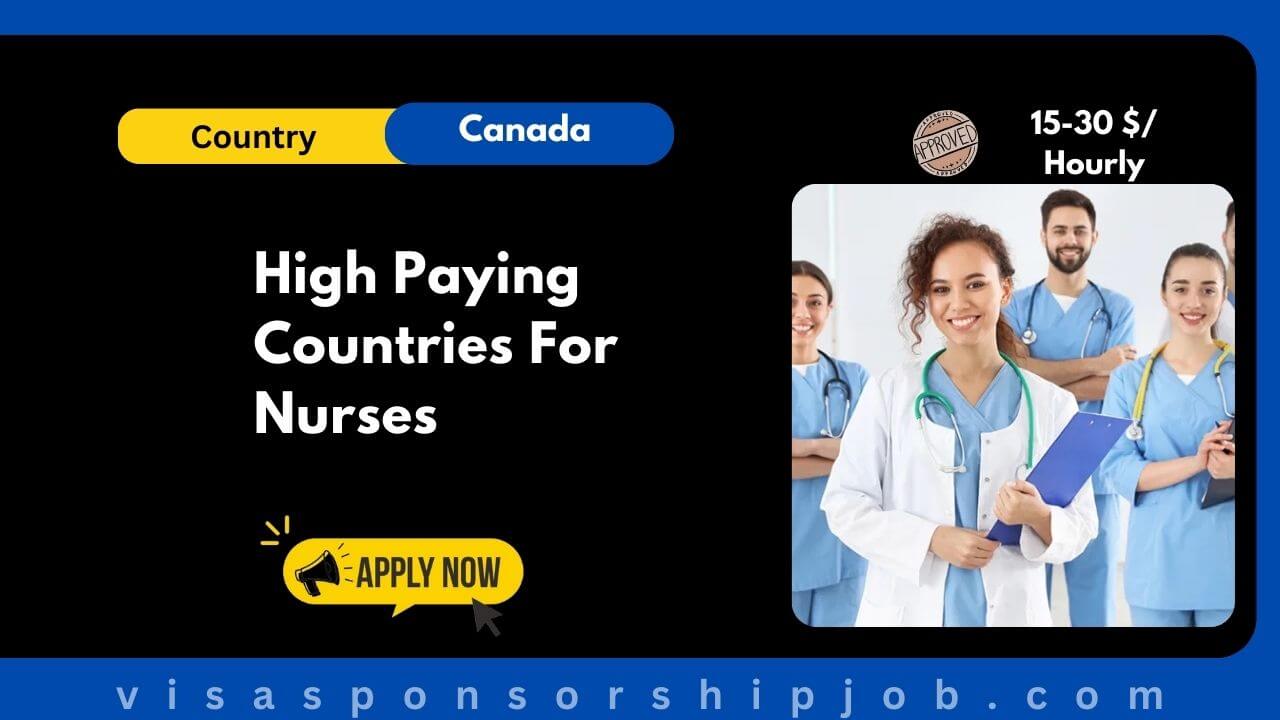 High Paying Countries For Nurses