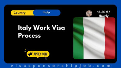 Italy Work Visa Process
