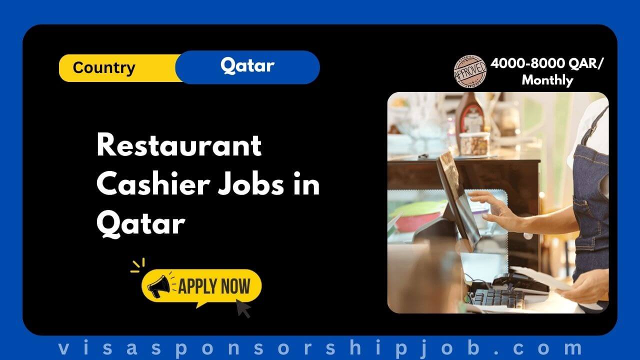 Restaurant Cashier Jobs in Qatar