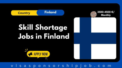 Skill Shortage Jobs in Finland