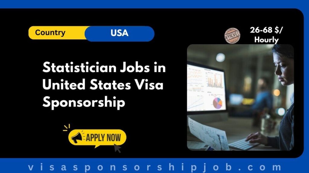 Statistician Jobs in United States Visa Sponsorship
