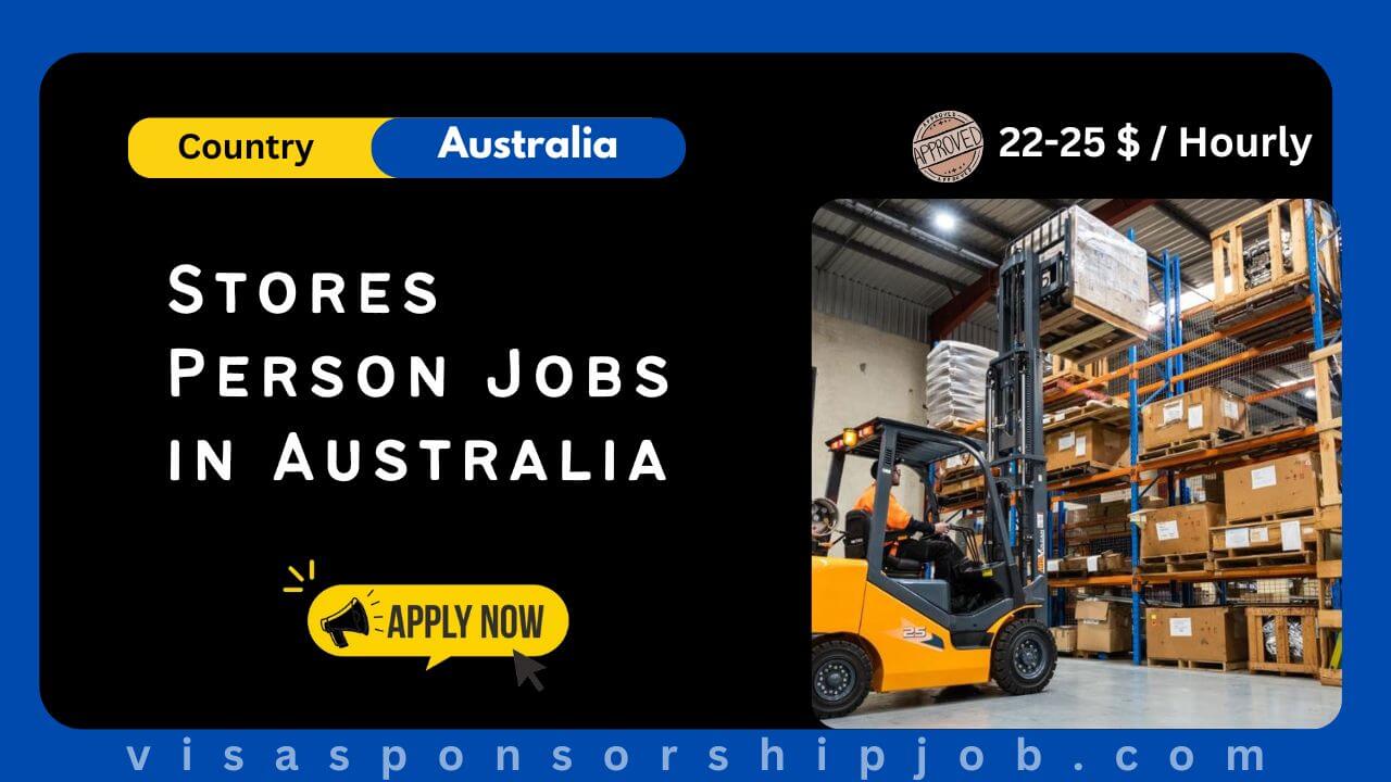 Stores Person Jobs in Australia
