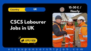 CSCS Labourer Jobs in UK