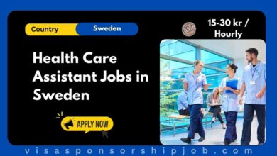 Health Care Assistant Jobs in Sweden