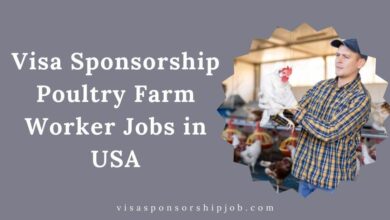 Visa Sponsorship Poultry Farm Worker Jobs in USA