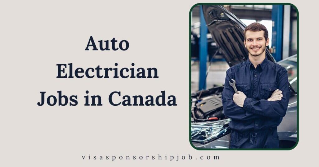 Auto Electrician Jobs in Canada