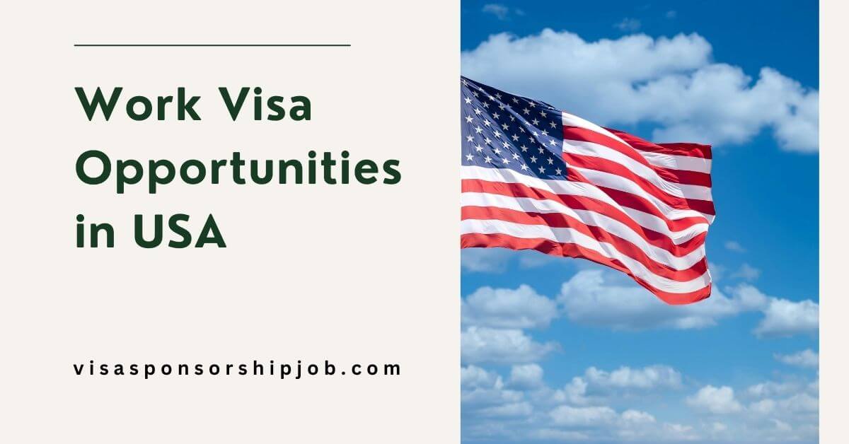 Work Visa Opportunities in USA