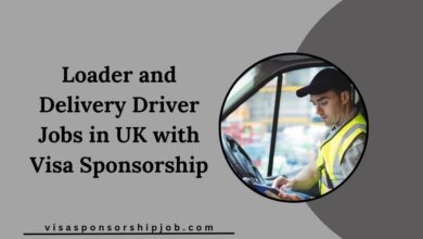 Loader and Delivery Driver Jobs in UK with Visa Sponsorship