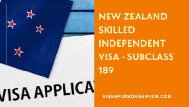 New Zealand Skilled Independent Visa - Subclass 189